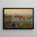 La flotta nel porto di St Ives - William Banks Fortescue — quadro incorniciato alla parete