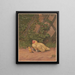 Poulets - William Baptiste Baird — quadro incorniciato alla parete