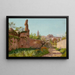 Rovine lungo un sentiero verso un villaggio nel sud della Francia - William Baptiste Baird — quadro incorniciato alla parete