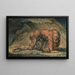 Nabucodonosor - William Blake — quadro incorniciato alla parete
