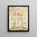 La Sainte Famille anche conosciuto come Cristo nel grembo della Verità - William Blake — quadro incorniciato alla parete