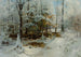 Calma Pomeriggio d'Inverno - William Bliss Baker — vista dell’opera