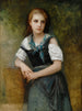 Uno studio per il segreto - William Bouguereau — vista dell’opera