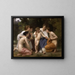 Admiration - William Bouguereau — quadro incorniciato alla parete