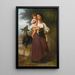 Convoitise - William Bouguereau — quadro incorniciato alla parete