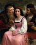Tra la ricchezza e l'amore - William Bouguereau — vista dell’opera