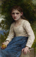 Fille avec une pomme - William Bouguereau — vista dell’opera