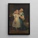 À l'intérieur - William Bouguereau — quadro incorniciato alla parete