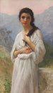 L'Attente - William Bouguereau — vista dell’opera