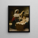 La grappe de raisin - William Bouguereau — quadro incorniciato alla parete