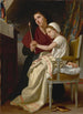Le Vœu - William Bouguereau — vista dell’opera