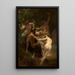 Nymphes et Satyre - William Bouguereau — quadro incorniciato alla parete
