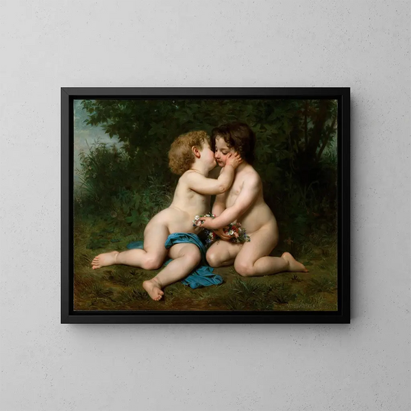 Pace - William Bouguereau — quadro incorniciato alla parete