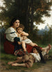 Repos - William Bouguereau — vista dell’opera