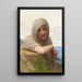 Souvenir - William Bouguereau — quadro incorniciato alla parete