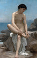 La Baigneuse - William Bouguereau — vista dell’opera