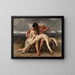 Il Primo Lutto - William Bouguereau — quadro incorniciato alla parete