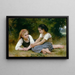 Le raccoglitrici di noci - William Bouguereau — quadro incorniciato alla parete