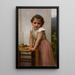 Yvonne - William Bouguereau — quadro incorniciato alla parete