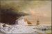 Un'estate artica che perfora la banchisa nella baia di Melville - William Bradford — vista dell’opera