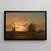 Ritorno dei balenieri - William Bradford — quadro incorniciato alla parete