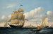 Il baleniere Emma C. Jones al largo di Round Hills, New Bedford - William Bradford — vista dell’opera