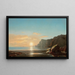 Vista di Northern Head all'alba nella baia di Fundy - William Bradford — quadro incorniciato alla parete
