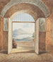 del Convento Caminidole vicino a Napoli - William Brockedon — vista dell’opera