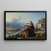 Alla Caccia delle Barche - William Bromley — quadro incorniciato alla parete
