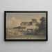 Moulin à Charenton - William Callow — quadro incorniciato alla parete