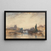 Vista del Pont Royal - William Callow — quadro incorniciato alla parete