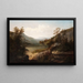 Paesaggio montano della Carolina del Nord - William Charles Anthony Frerichs — quadro incorniciato alla parete