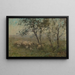 Un gregge di pecore - William Charles Estall — quadro incorniciato alla parete