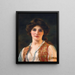 Una bellezza orientale - William Clarke Wontner — quadro incorniciato alla parete