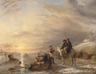 Scène di gelo - William Collins — vista dell’opera
