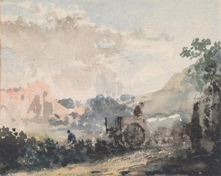 Paesaggio con carrello - William Collins — vista dell’opera