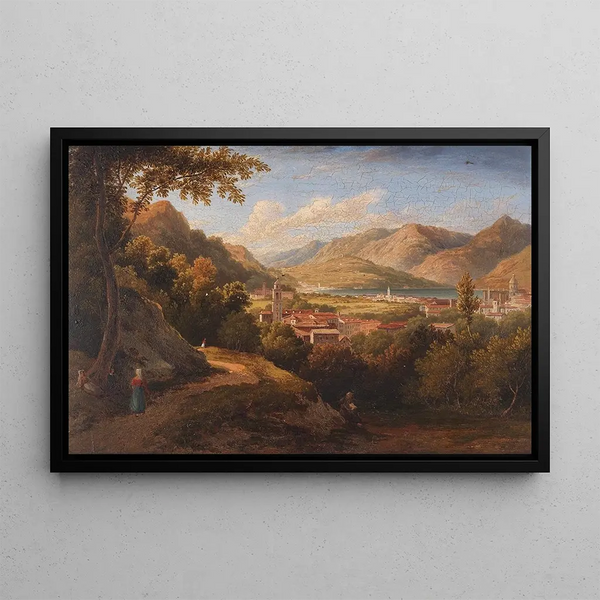 William Cowen - Blick ber Como Und Den Comer See.webp