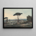Frascati vicino a Roma - William Cowen — quadro incorniciato alla parete