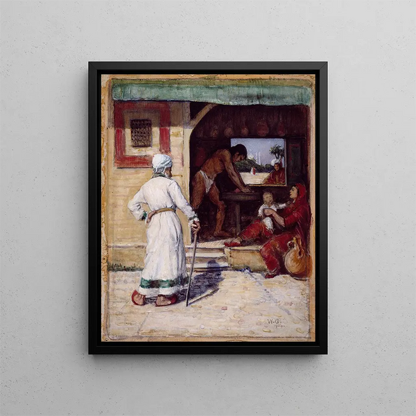 William Crampton Gore - An Eastern Scene.webp