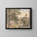 Pallone sopra Holland Street, Kensington, 22 luglio 1835, 19 h - William Crotch — quadro incorniciato alla parete