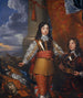 Charles II (1630 - 1685), re di Scozia (1649 - 1685) e re d'Inghilterra e d'Irlanda (1660 - 1685) - William Dobson — vista dell’opera
