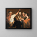 L'Exécuteur avec la tête de Jean-Baptiste - William Dobson — quadro incorniciato alla parete