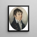 Charles Brockden Brown - William Dunlap — quadro incorniciato alla parete