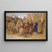 Pietà I cavalieri della Tavola Rotonda pronti a partire alla ricerca del Santo Graal - William Dyce — quadro incorniciato alla parete