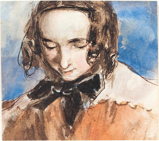 William Edward Frost - Girl with a Bow.webp