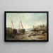 Marée Basse a Penzance - William Edward Webb — quadro incorniciato alla parete