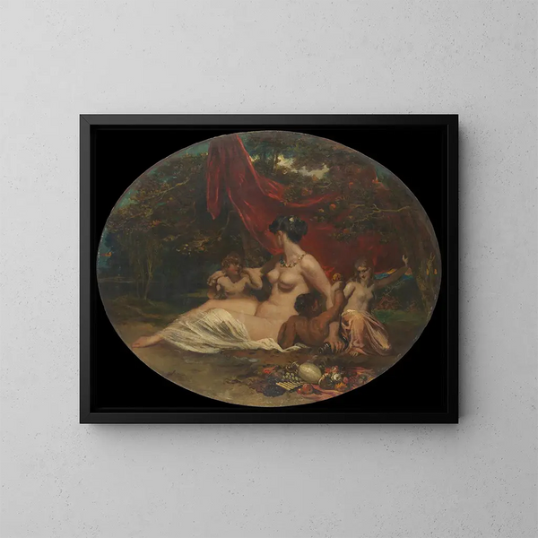 Allégorie - William Etty — quadro incorniciato alla parete