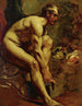 Nu maschile - William Etty — vista dell’opera