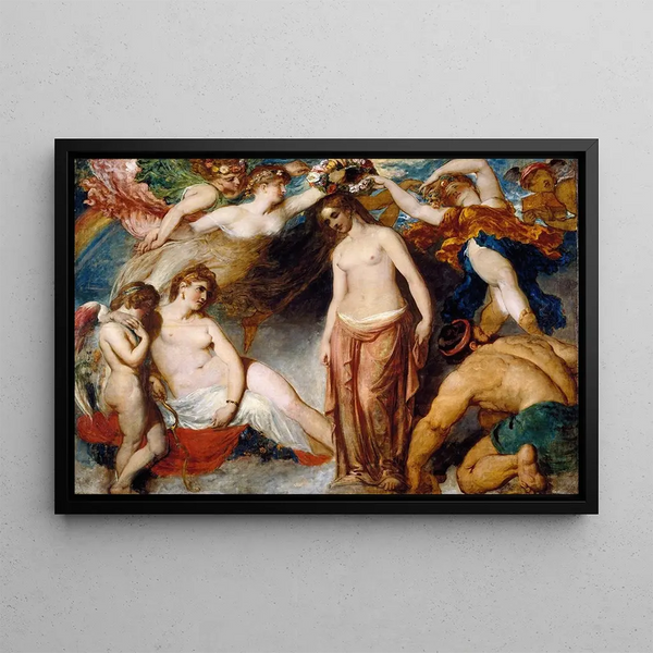 William Etty - Pandora Crowned By The Seasons.webp