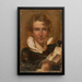 Autoportrait - William Etty — quadro incorniciato alla parete